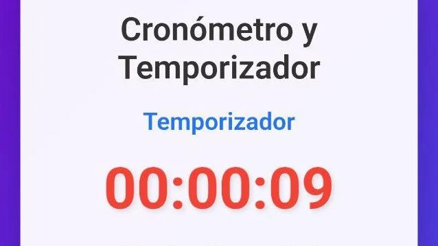 Temporizador y Cronómetro screenshot